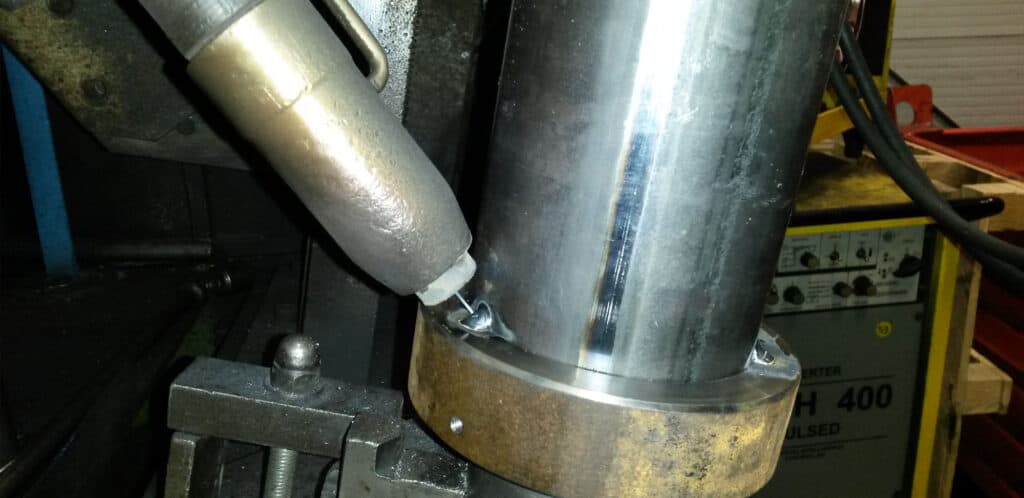 Ministry of Defence case study showing robotic welding