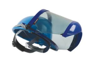 Personal Safety equipment, helmet and visor for use with electric hybrid tools